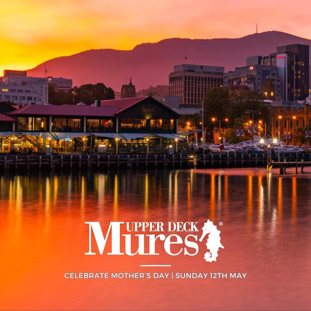 Spoil Mum on the docks this Mother&rsquo;s Day!
.
If you would like to treat mum to a Mures Upper Deck seafood experience, we recommend booking soon.
.
Upper Deck:
(03) 6231 1999 | mures.com.au/upper-deck-bookings
.
#MuresTasmania #MuresUpperDeck #Mo