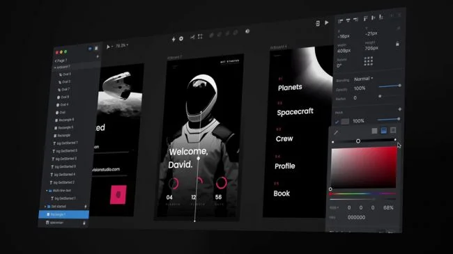 Đối thủ nặng ký của Photoshop và Sketch