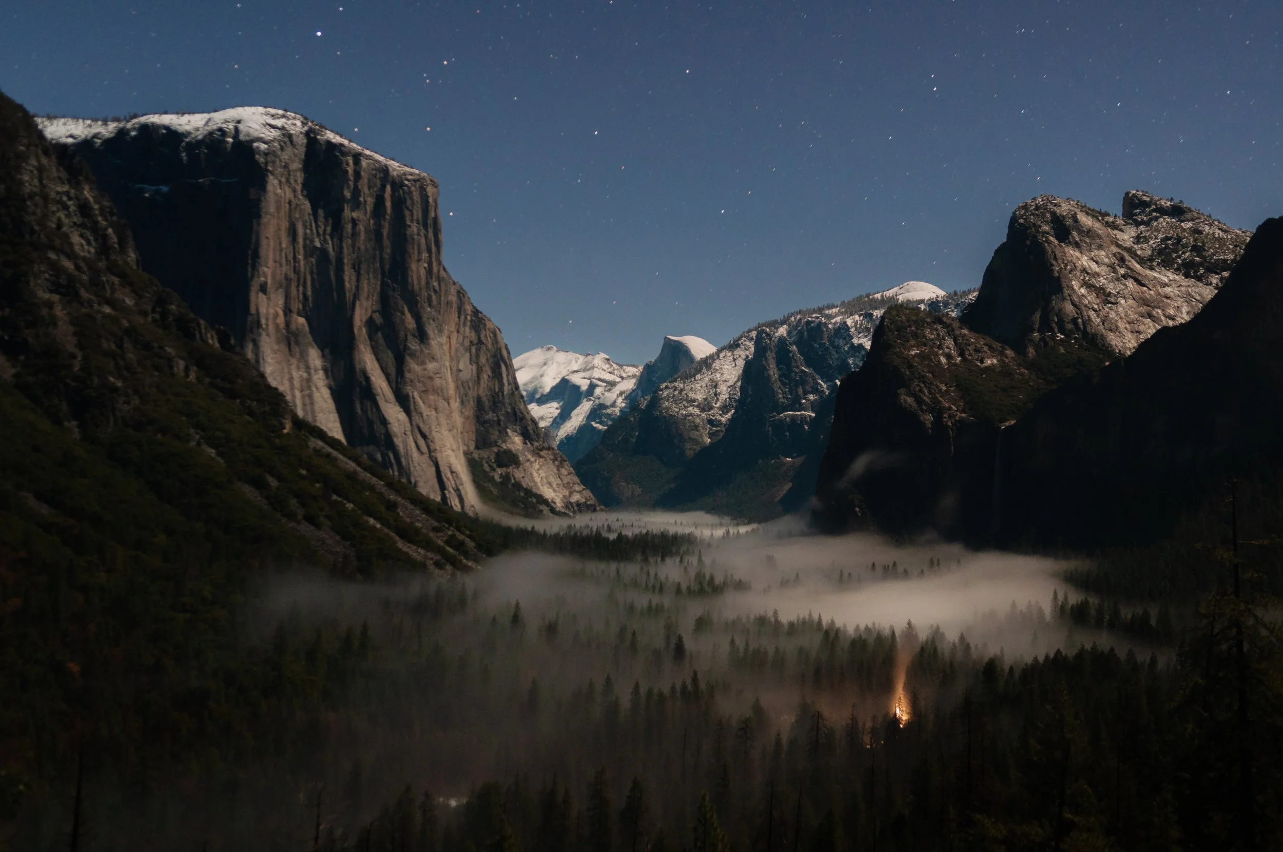 El Cap at Night