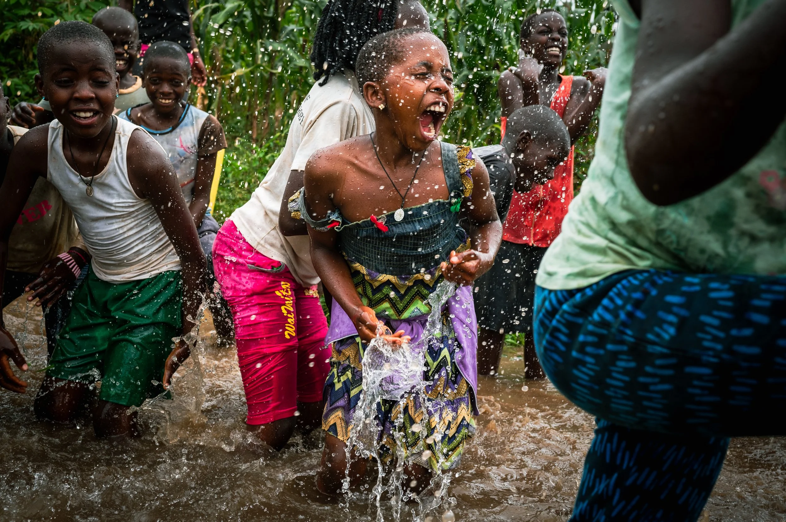 Splashing Around