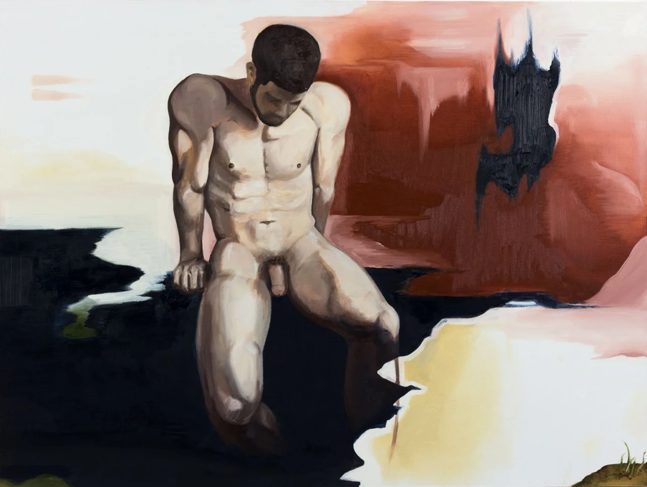  2017, Oil on canvas, 40 x 30 in. 