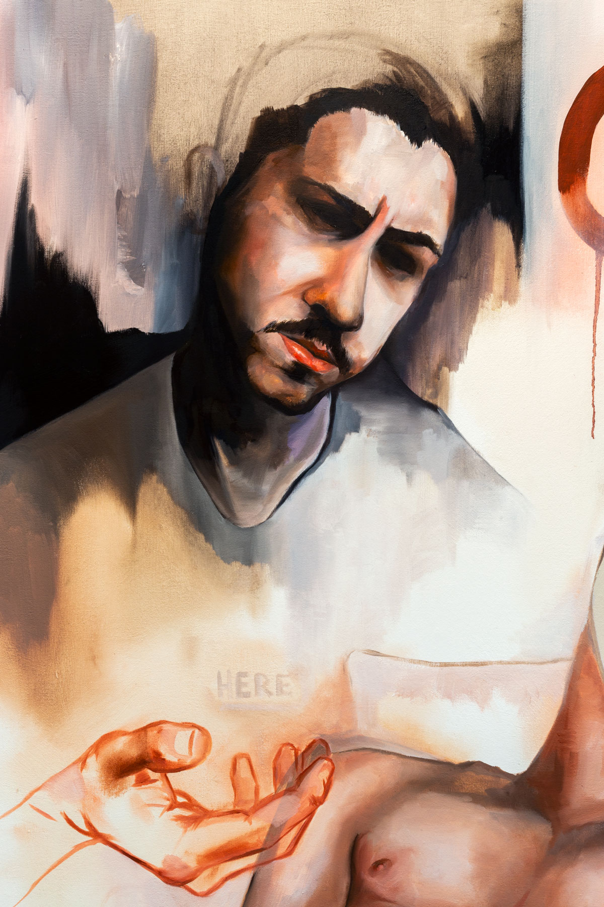  Detail, 2018, Oil on canvas, 48 x 60 in. 