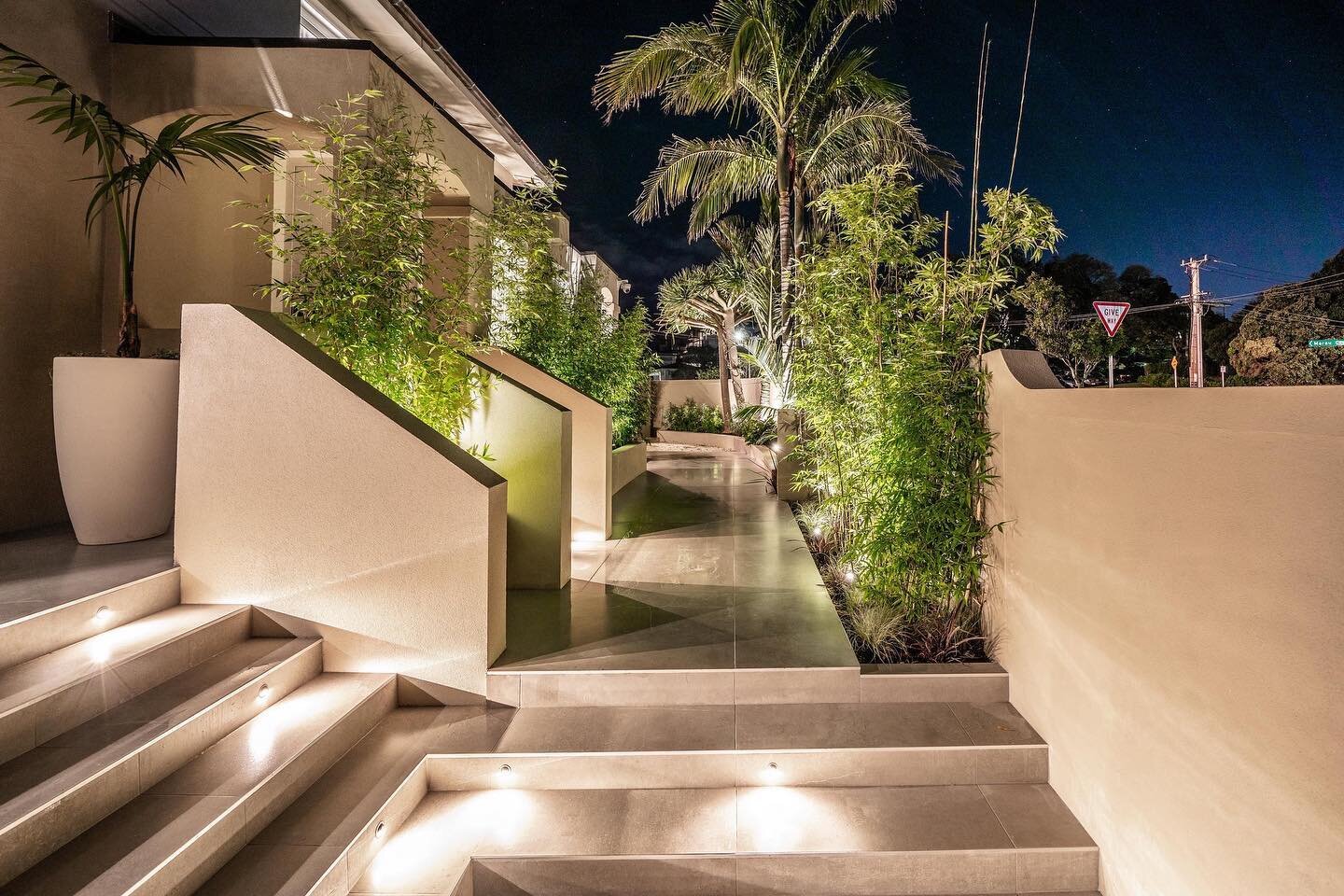 @switchlightingnz exterior step lights not only look awesome, but also safely light up steps and pathways. And because they are only 1.6W LEDs, they can be left on all night without worrying about an expensive power bill.