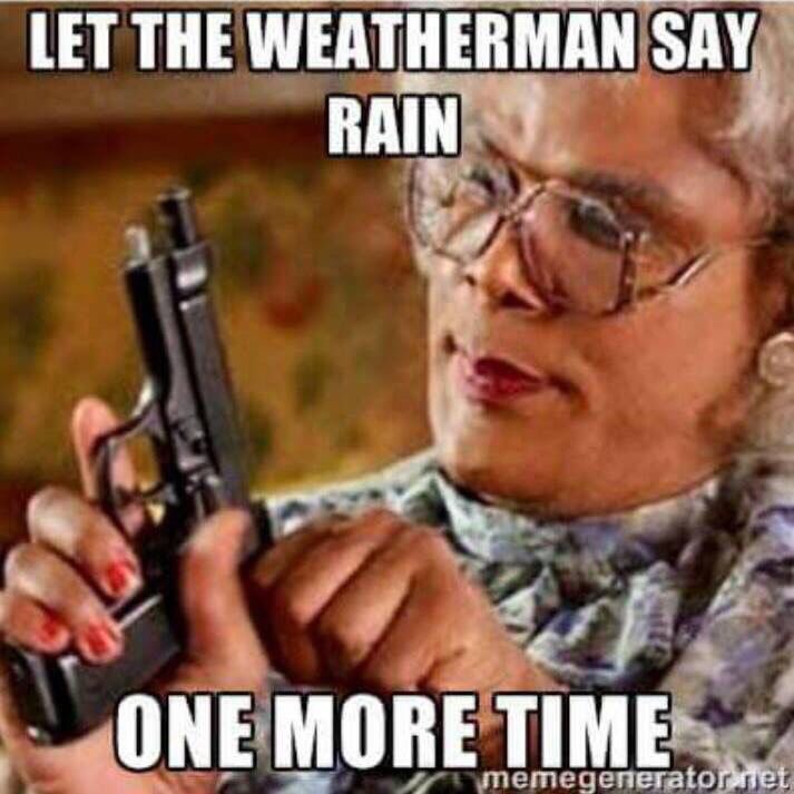So the saying goes...