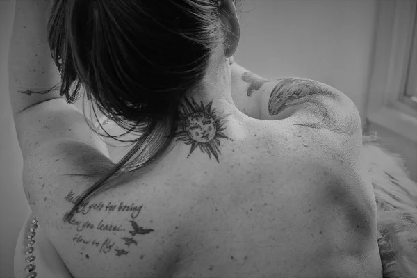 Confidence and vulnerability, the most lovely space between two points will always be a curve.