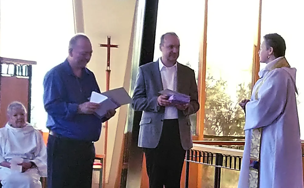St John's Day presentation of certificates