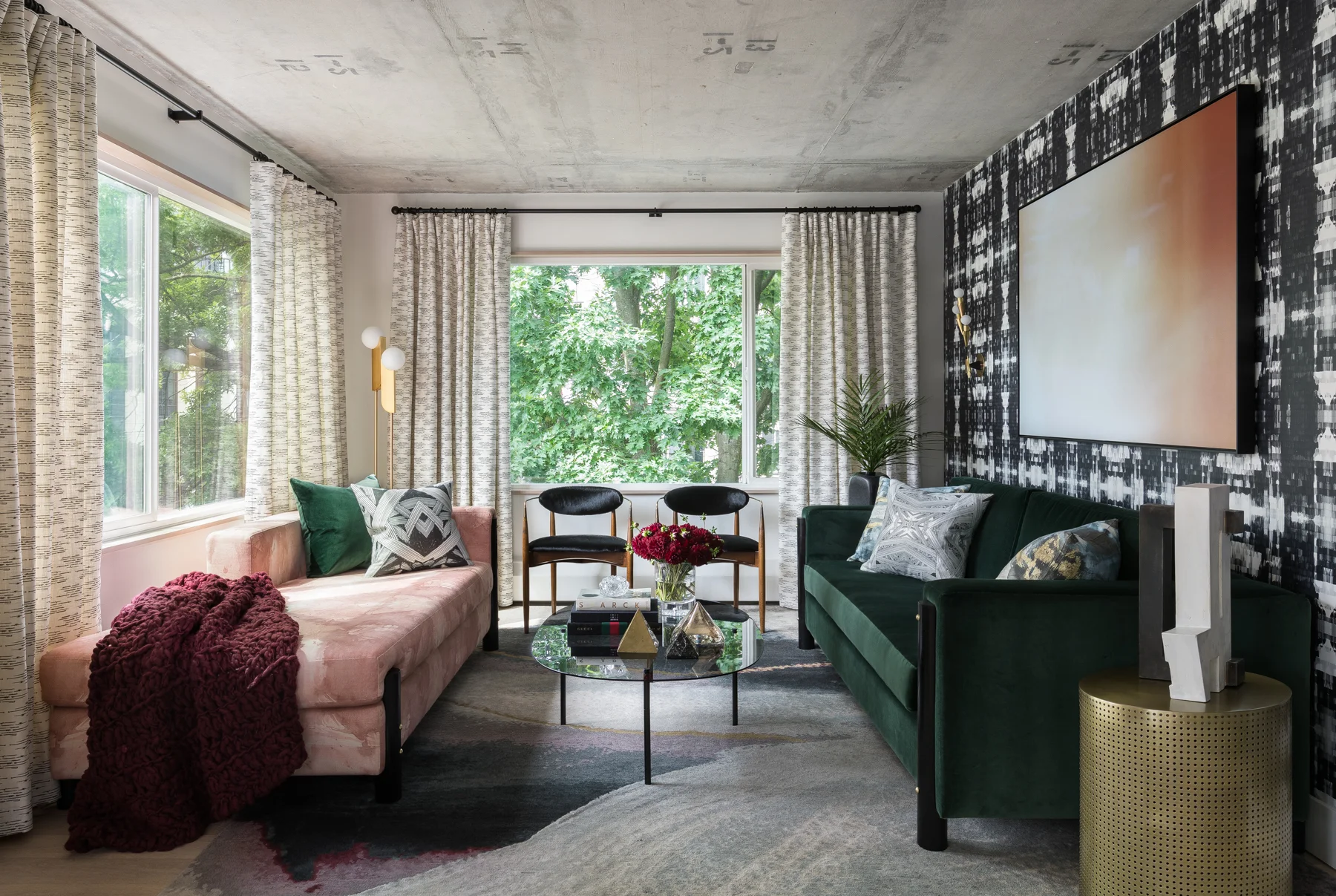 Maximalist Mid-Century Condominium