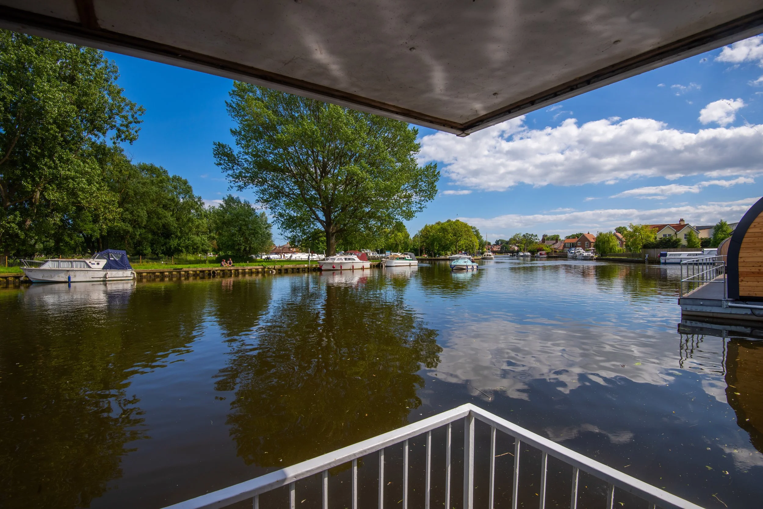 Quirky Houseboat in Beccles, Suffolk
