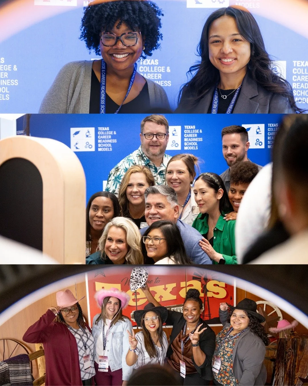 Captured connections, candid laughs, and a whole lot of conference energy 💬📸

Top Photo: @walterpieringer 
Middle &amp; Bottom Photo: @kimberlysueleeson 

#PhotoBoothMemories #Connections #EnsembleEvents #Dallas #Texas