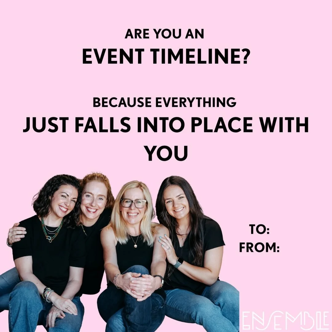 Roses are red, violets are blue &mdash; we love bringing beautiful events to life, and we couldn&rsquo;t do it without all of you. ❤️✨

Happy Valentine&rsquo;s Day from all of us at Ensemble. Here&rsquo;s to celebrating love in every detail. 💐 

#En