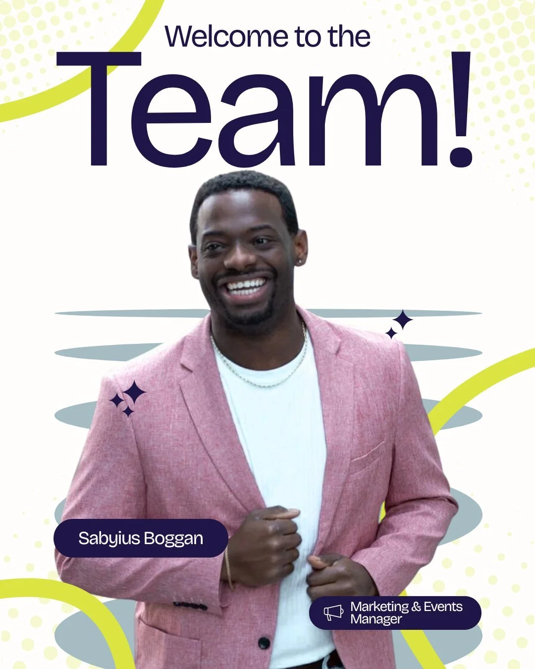 Meet Sab! 👋 

A natural storyteller, creative thinker, and people-first professional, Sab is passionate about creating meaningful experiences and bringing great ideas to life. We're excited to have his energy, creativity, and enthusiasm on the Ensem