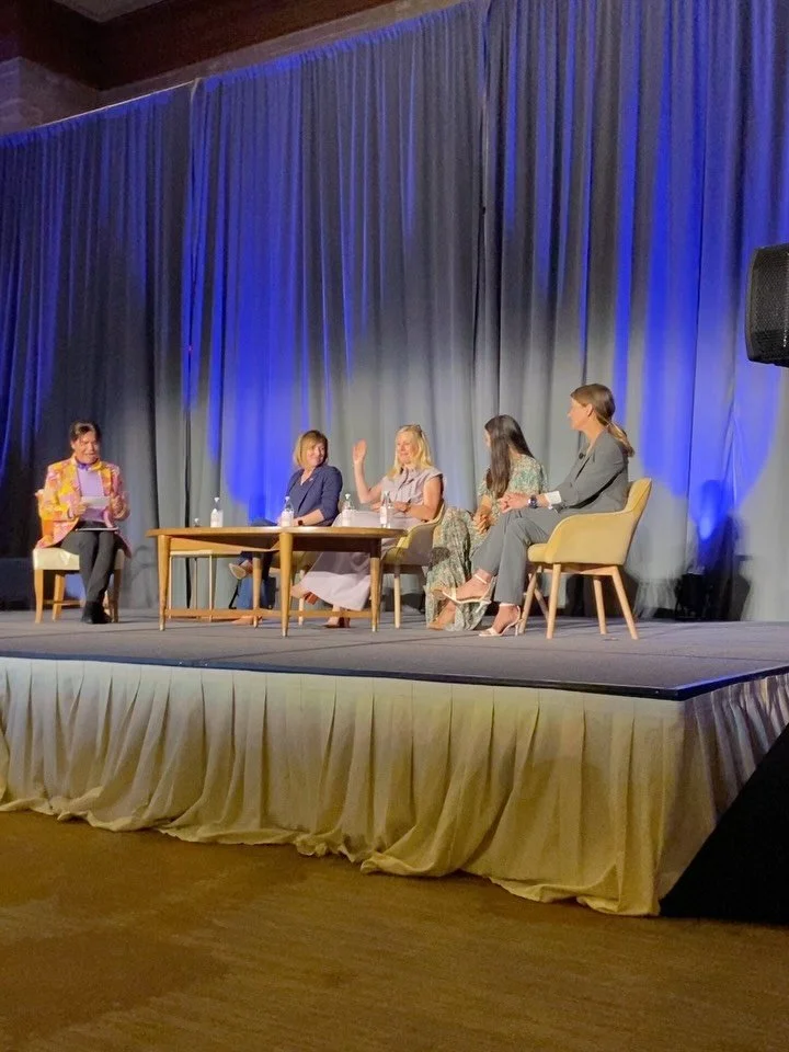 Sharon taking the stage ✨ Sharing her voice, experience, and perspective on women in business &mdash; and the power of showing up with intention, confidence, and community. We&rsquo;re always inspired. 

#EnsembleOnStage #OmniDallas #MothersDay #Sout