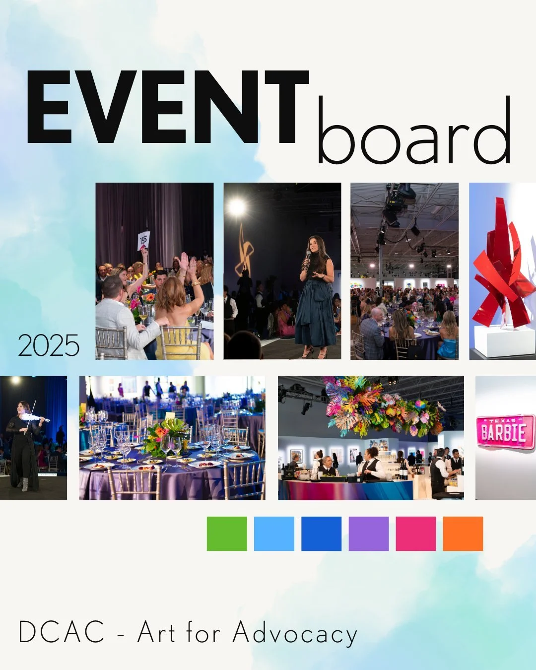Elegant? Whimsical? Purpose-driven? We design for impact &mdash; and we love thinking outside the ordinary. Check out some special moments from DCAC's Art for Advocacy Event ✨

Photographer: @tamytha 

#Ensemble #EventBoard #EnsembleEvent #DallasEven