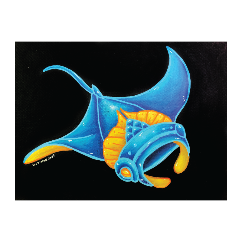 BLUE MANTA RAY 2021