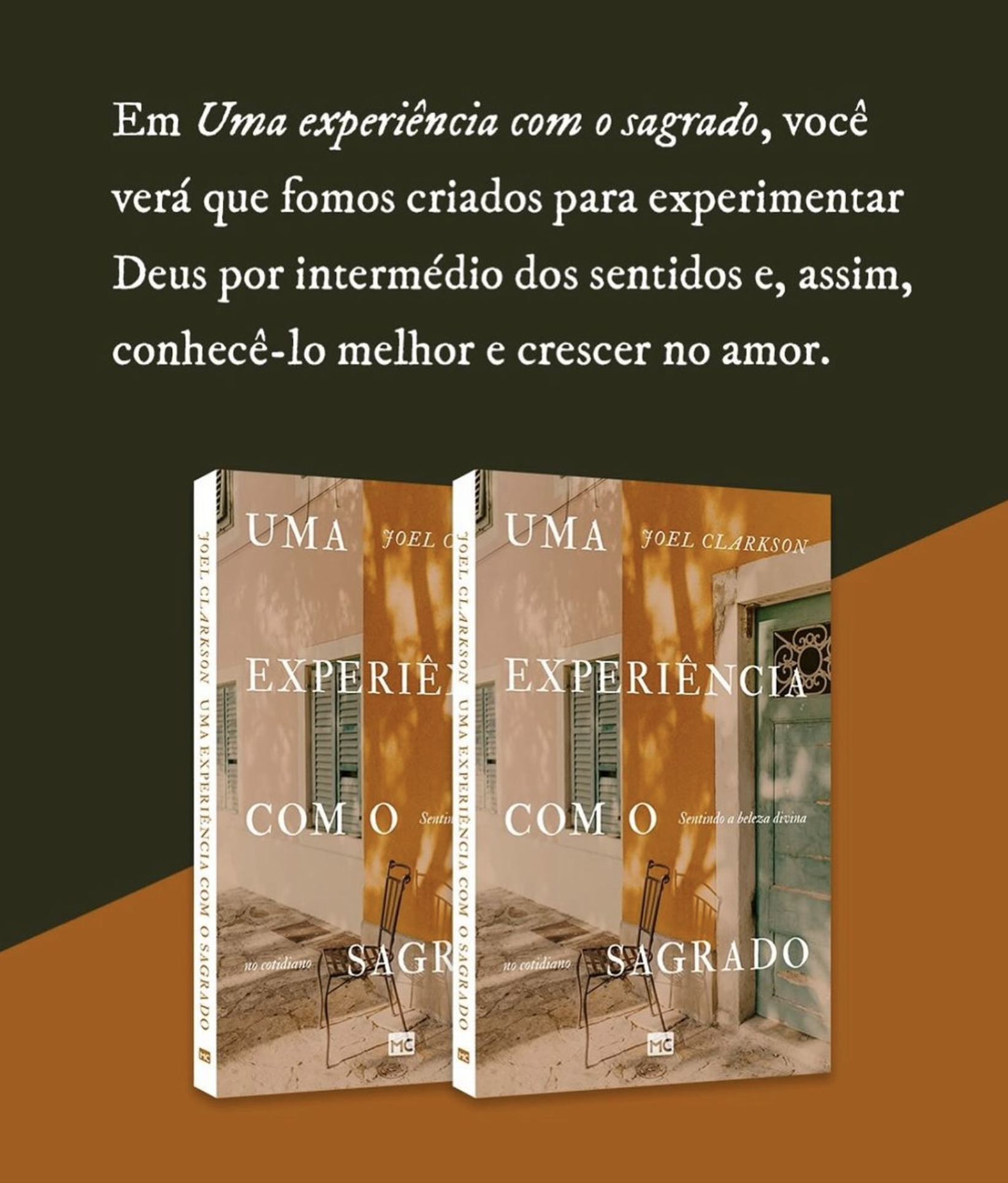SENSING GOD being published in Portuguese