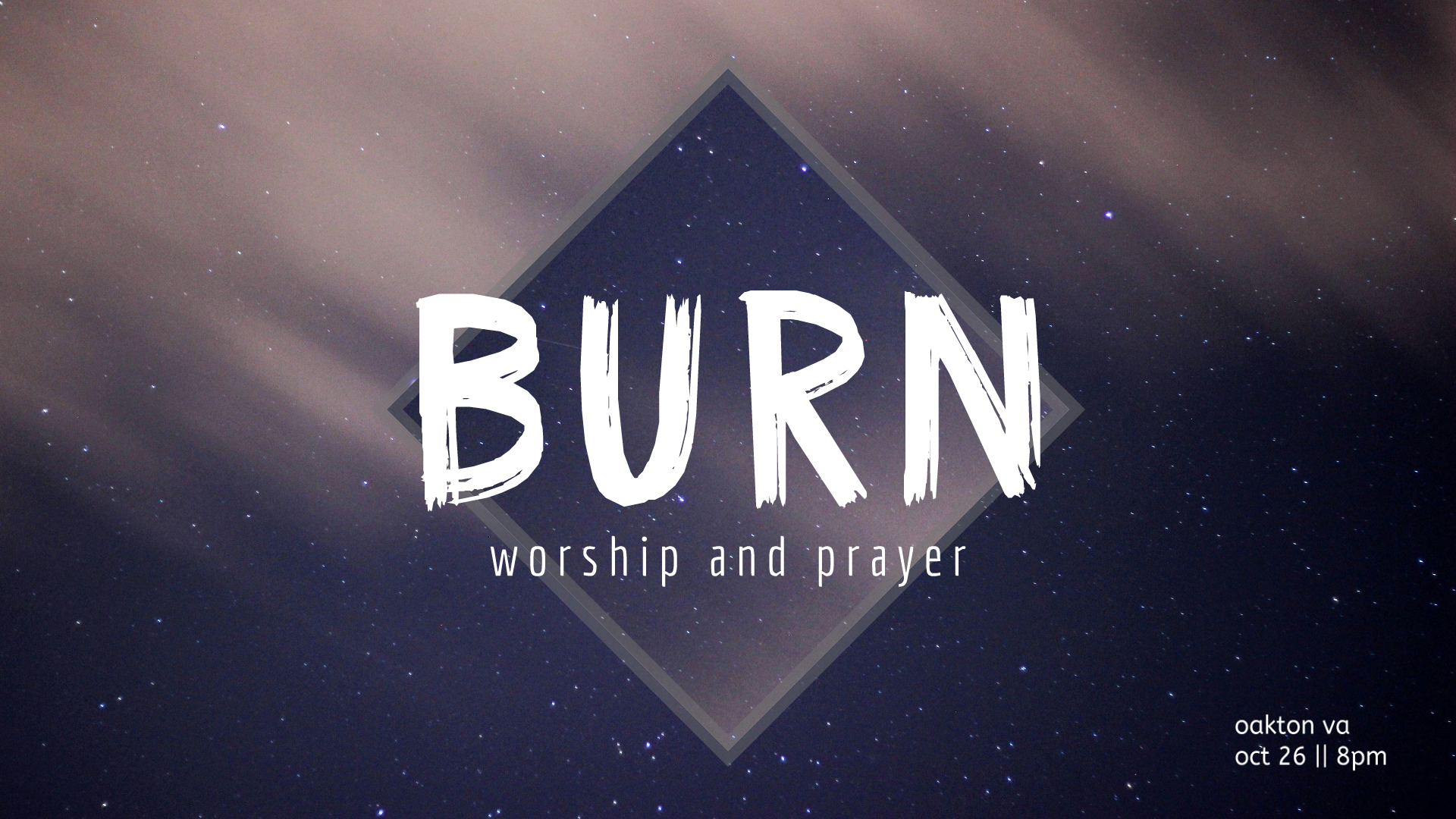 Burn Worship & Prayer — Whole Word Fellowship