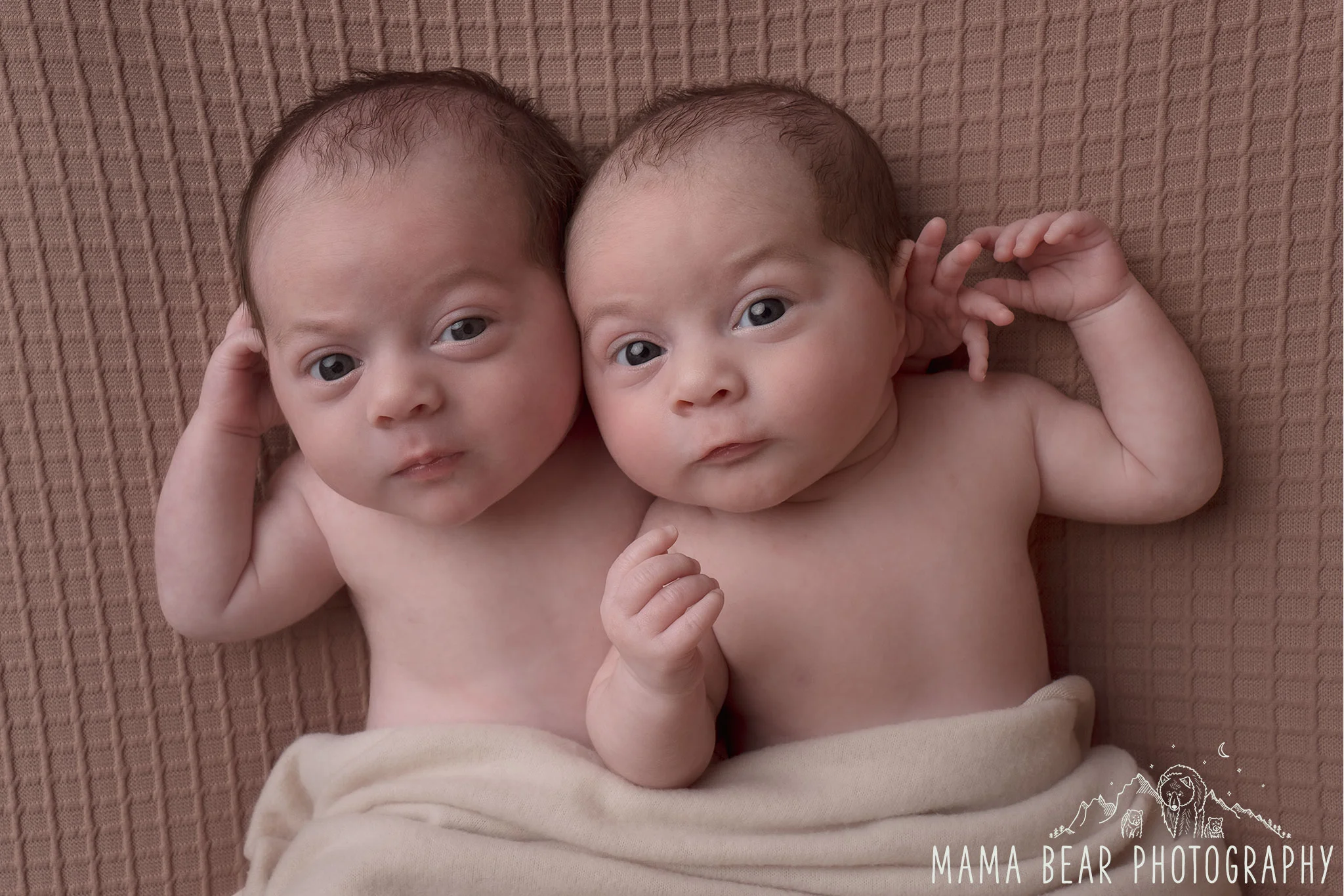Newborn Twin Photographer Lincolnshire