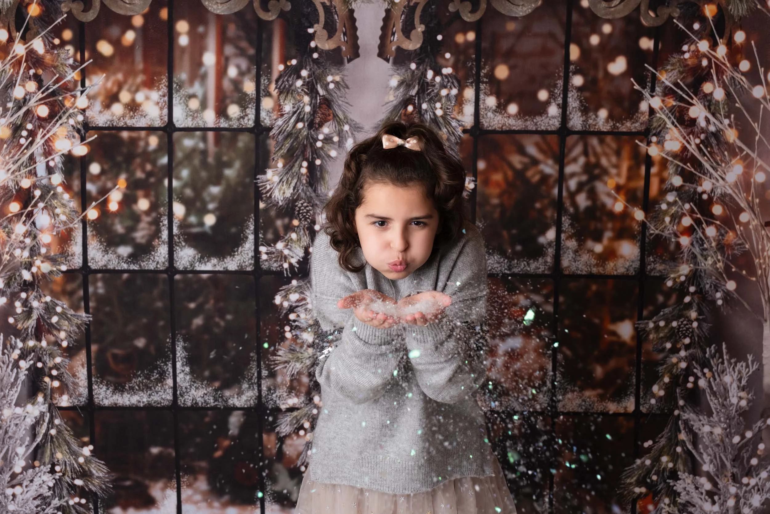 Sparkle of Christmas Magic photoshoot