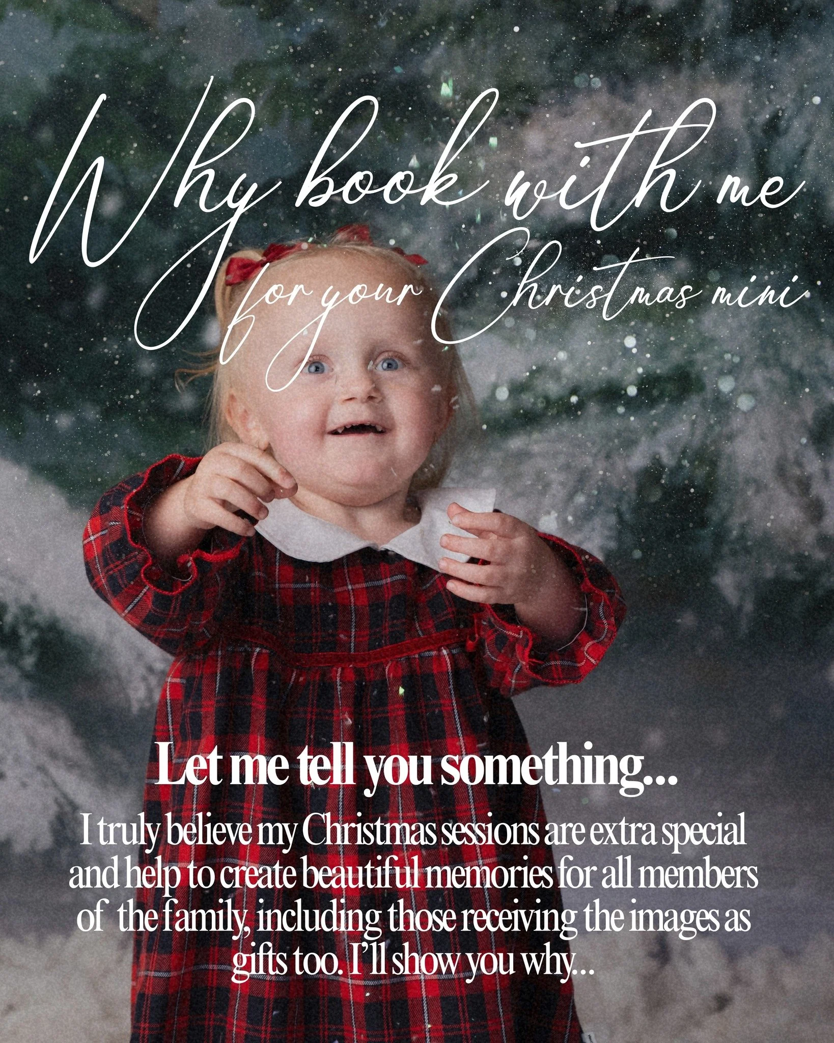 My Christmas sessions for 2026 went live to book last night and we are almost sold out for the current dates already!

I have released 5 full days of sessions to accommodate the many sets you can choose from and I thought it might be a good time to l