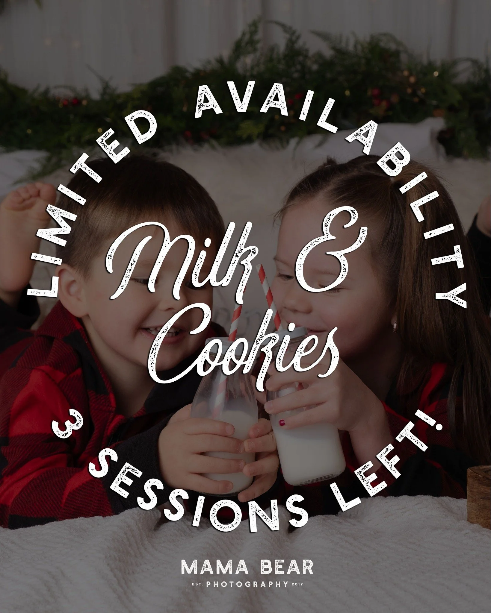 🥛🍪 M I L K &amp; C O O K I E S 🍪🥛

A more relaxed and fun session where your child is encouraged to eat, drink and be very merry! Christmas pyjamas, and matching ones for siblings (and parents too) are a must to really make these images ones for 