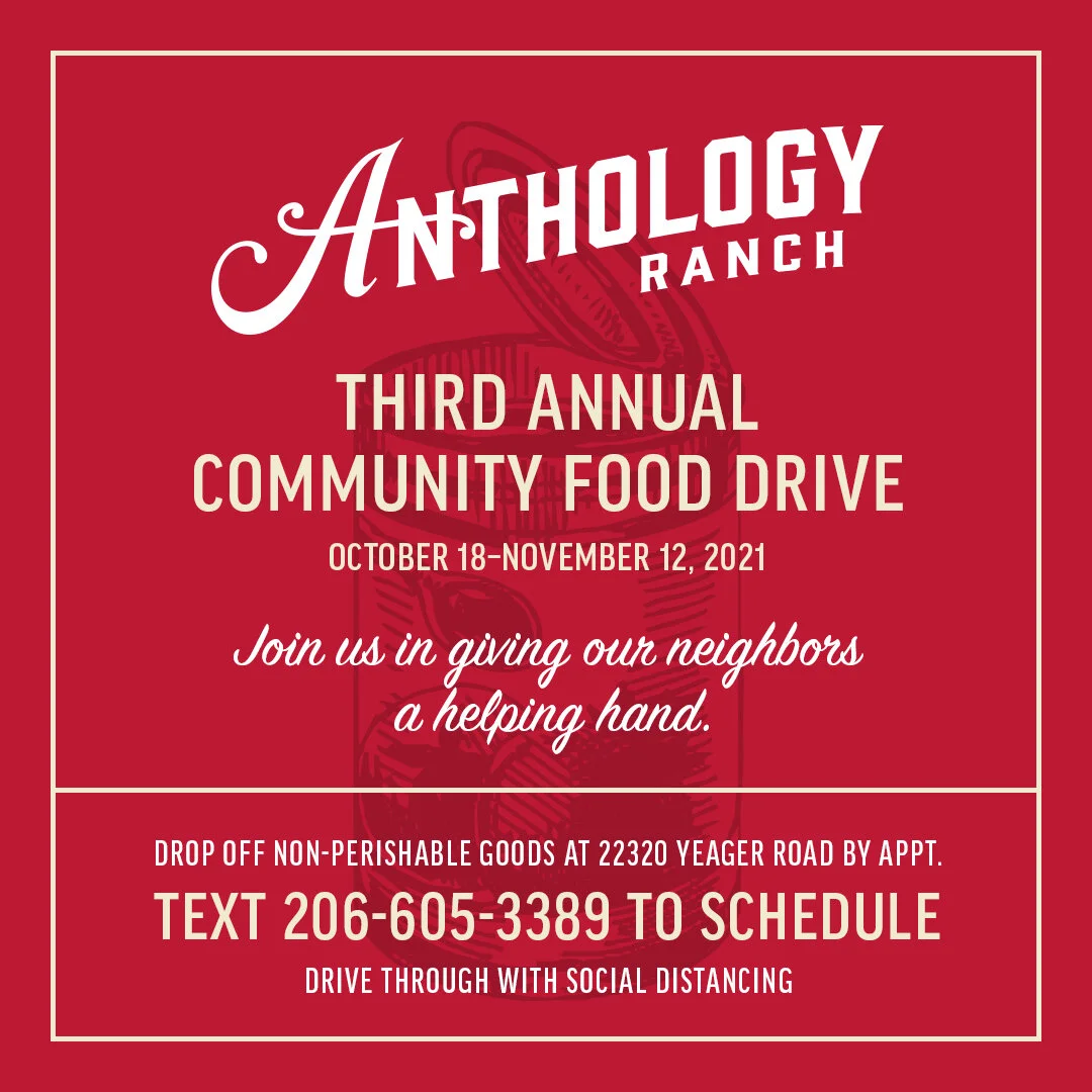 THIRD ANNUAL COMMUNITY FOOD DRIVE UNDERWAY NOW