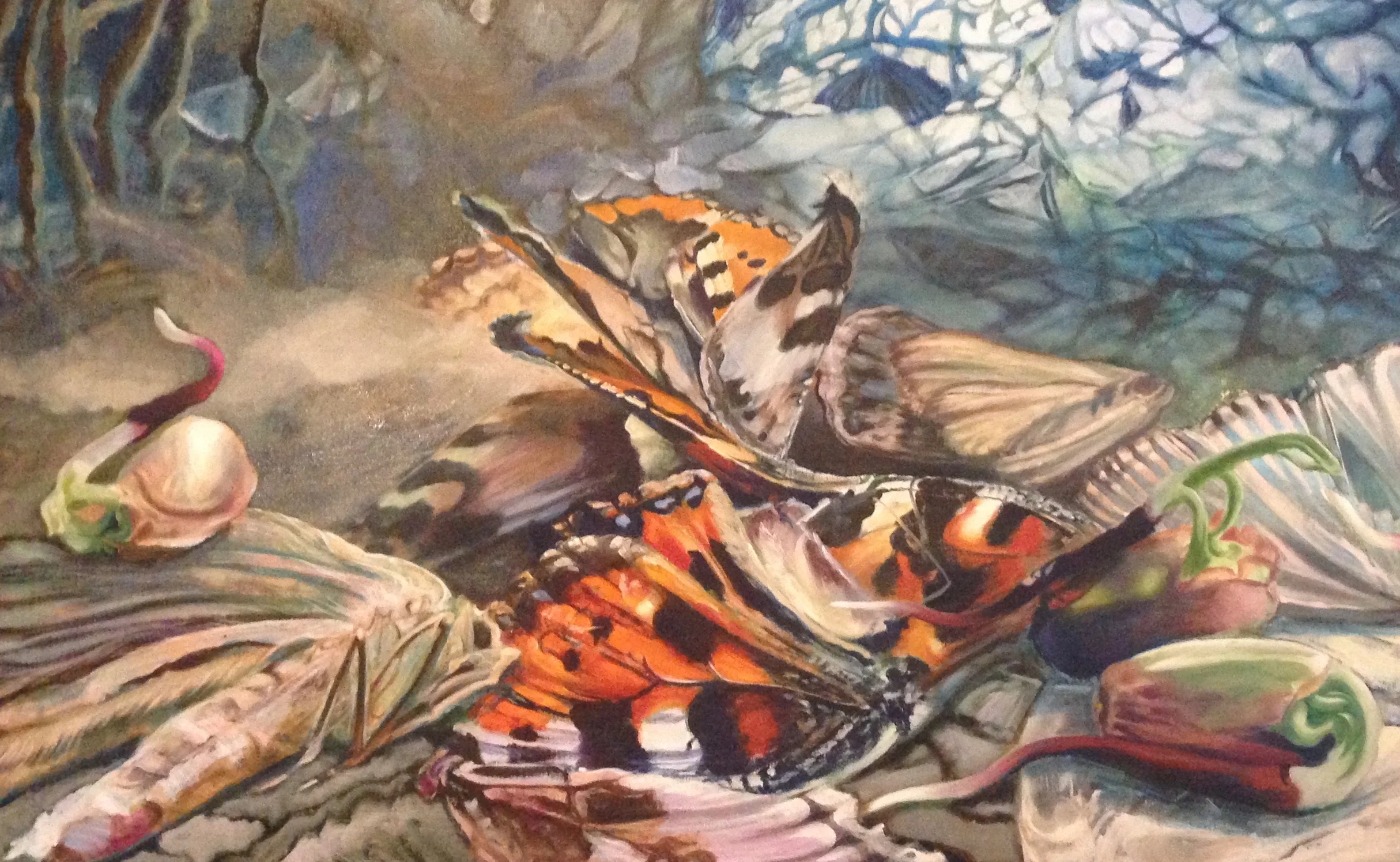 Scenario 2018 olja på duk 140x98 cm Jenny Lundbäck