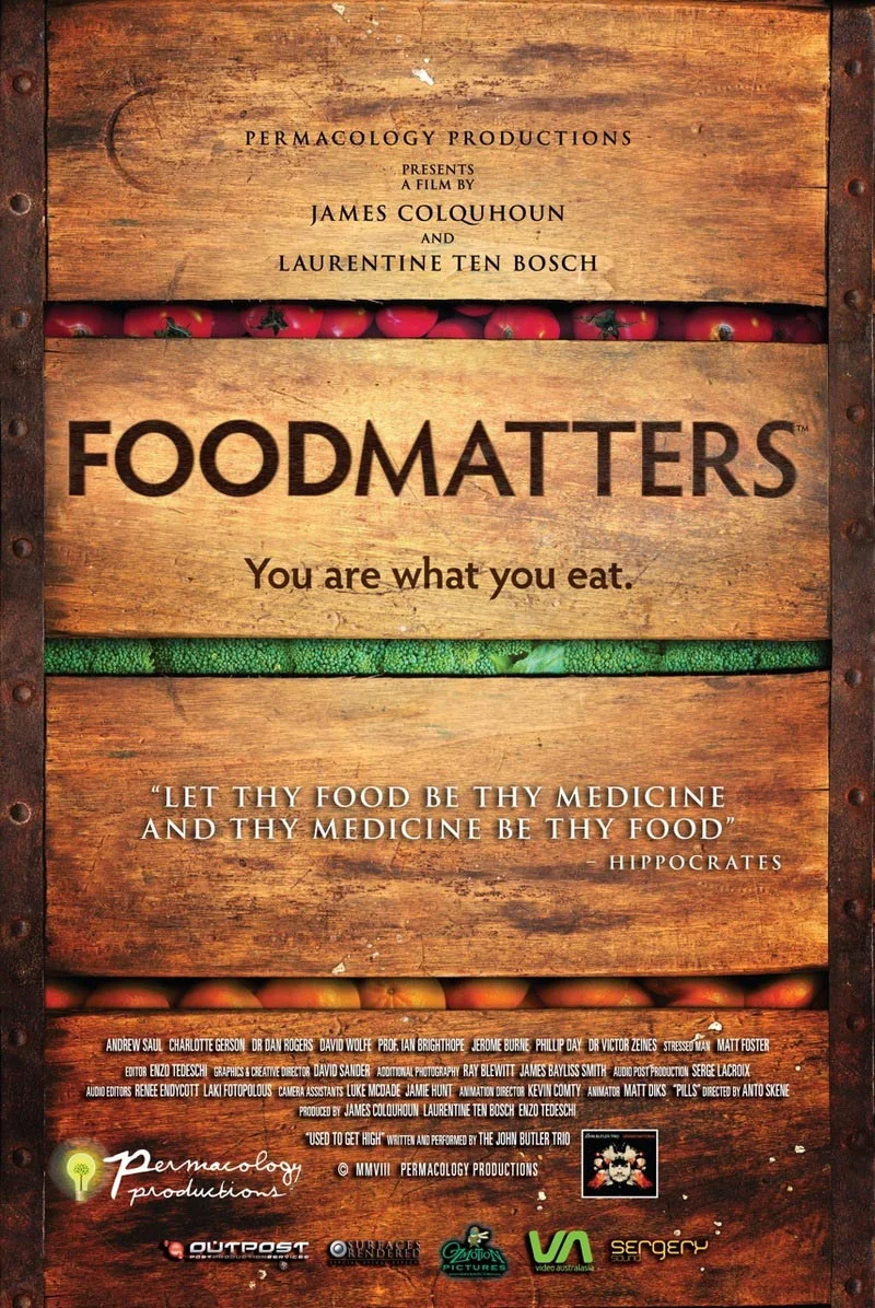 Food Matters Documentary on the importance of eating real food CLICK TO WATCH TRAILER