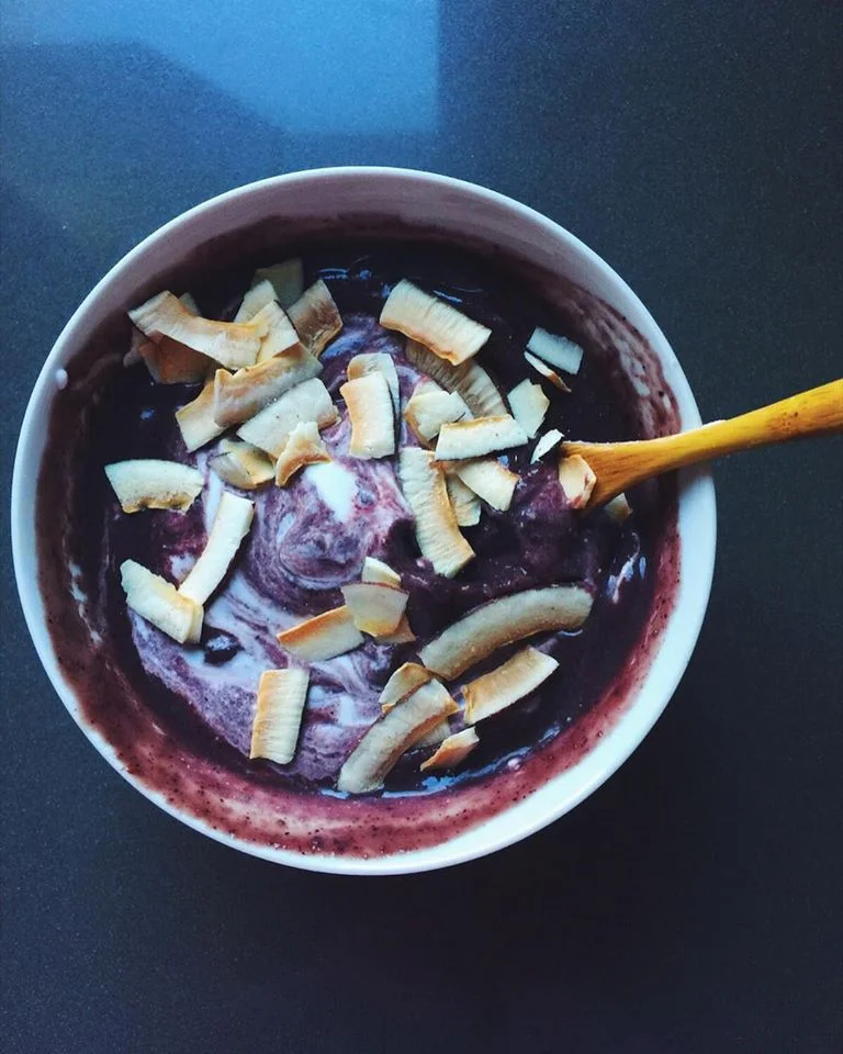 Day 3: Wild blueberry super food smoothie (recipe HERE )
