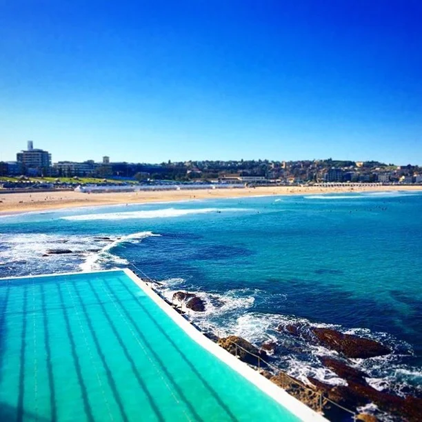 Bondi Icebergs pool & Bondi Beach.. I mean, c'mon.