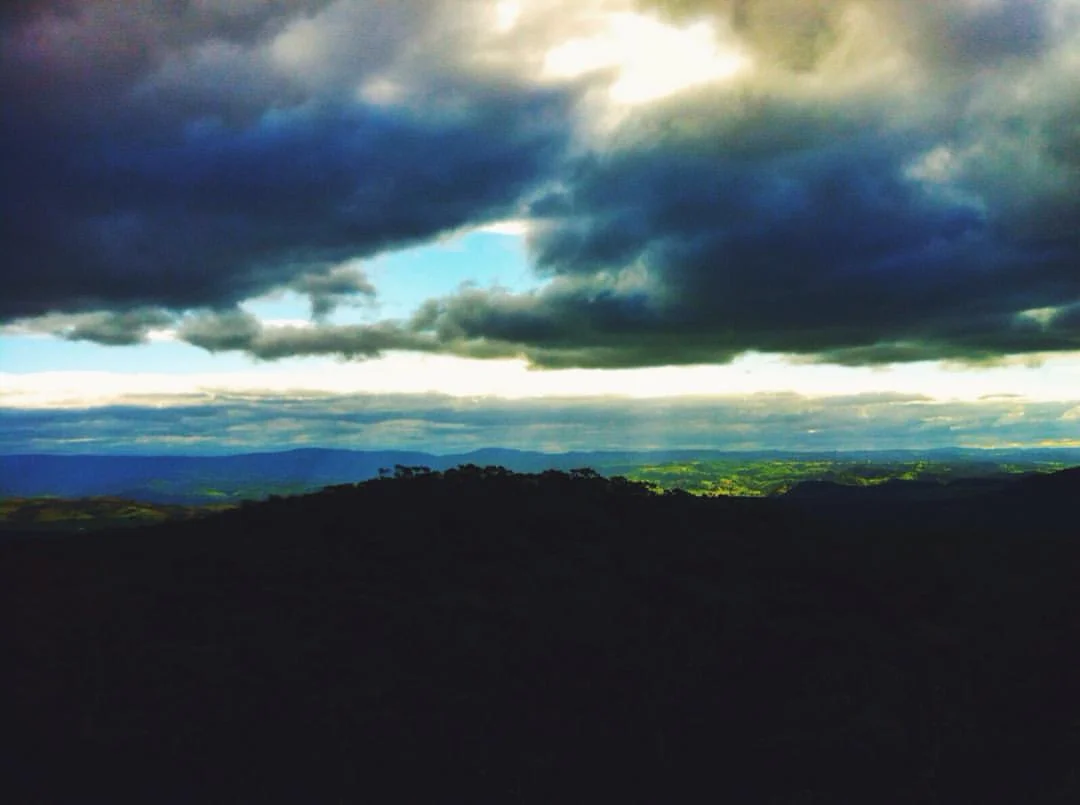 Views at the end of my 10-day silent meditation retreat, at Dhamma Bhumi in the Blue Mountains, NSW, Australia.