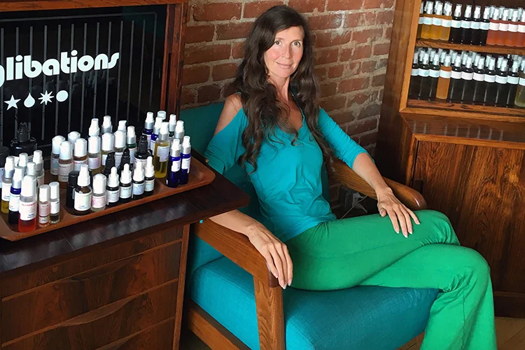 Nadine Artemis, creator of Living Libations