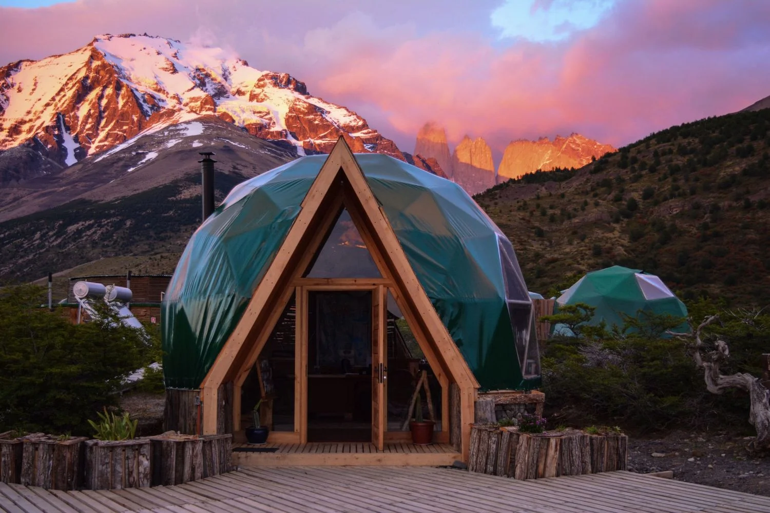 Eco-camp, Patagonia, Chile