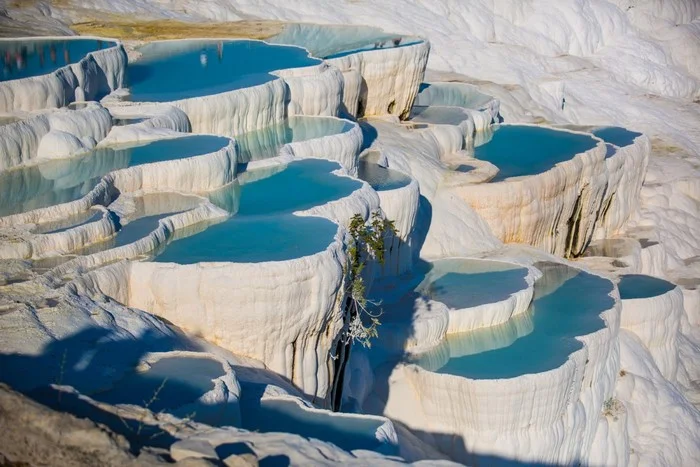 Pamukkale Hot Springs, Denizli, Turkey