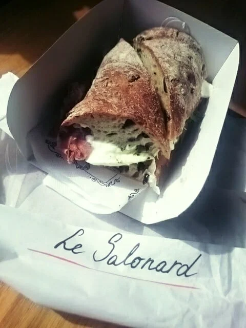 Le Salonard for some seriously gangster sandwich action.