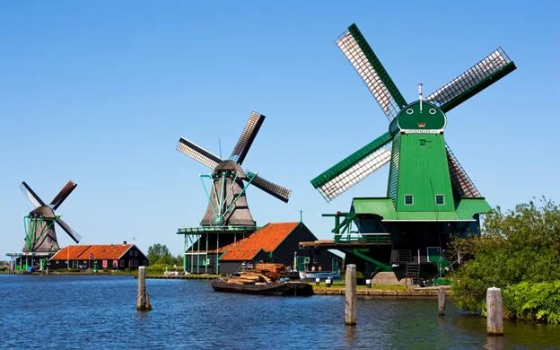 Windmills of Zaanse Schans & Edam.