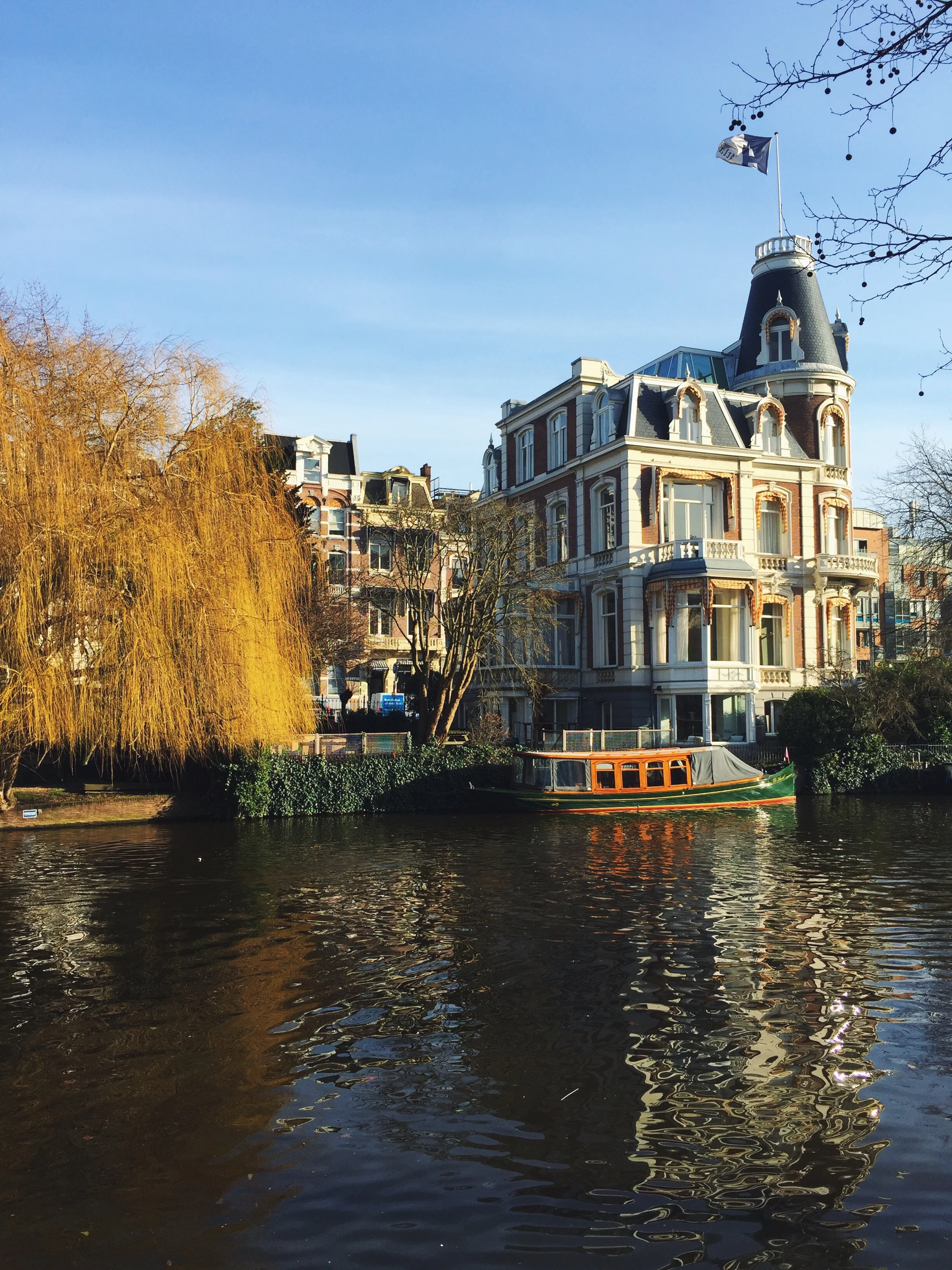 Amsterdam is such a gorgeous city, with magnificent architecture, canals, and boats at every corner. Get a bike, and just get lost!