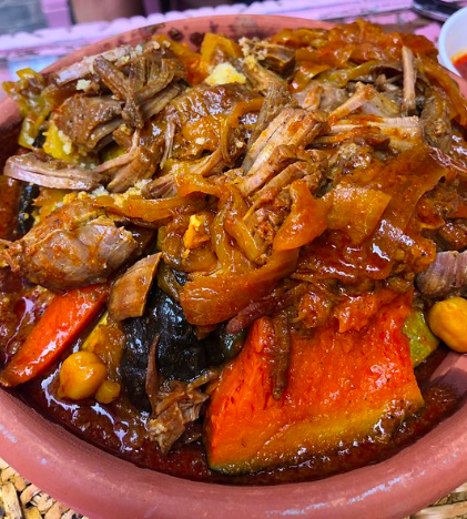 Tagine from La Cantine Des Gazelles, Marrakech.