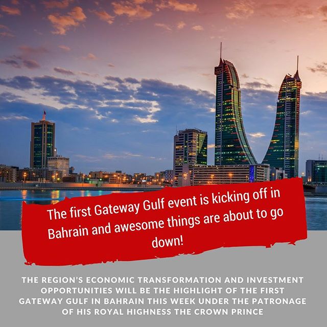 The first Gateway Gulf event is kicking off in Bahrain and awesome things are about to go down! (Link in bio)