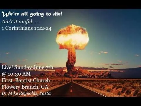 We're All Going to Die!