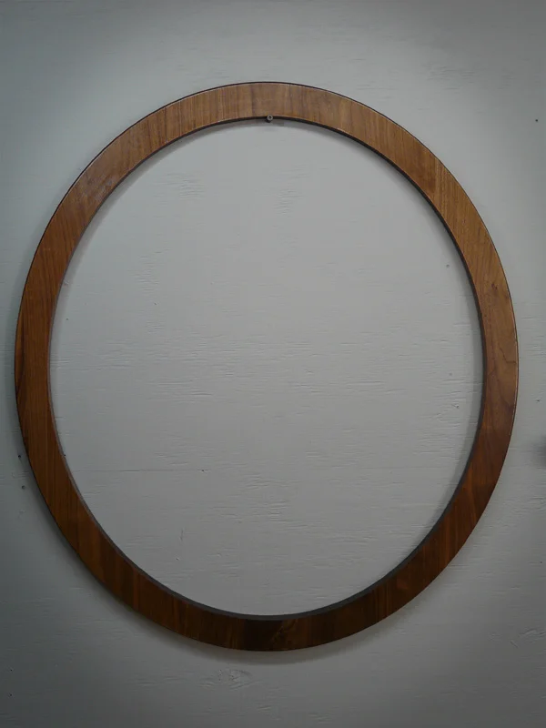 Walnut Beaver Hoop Display