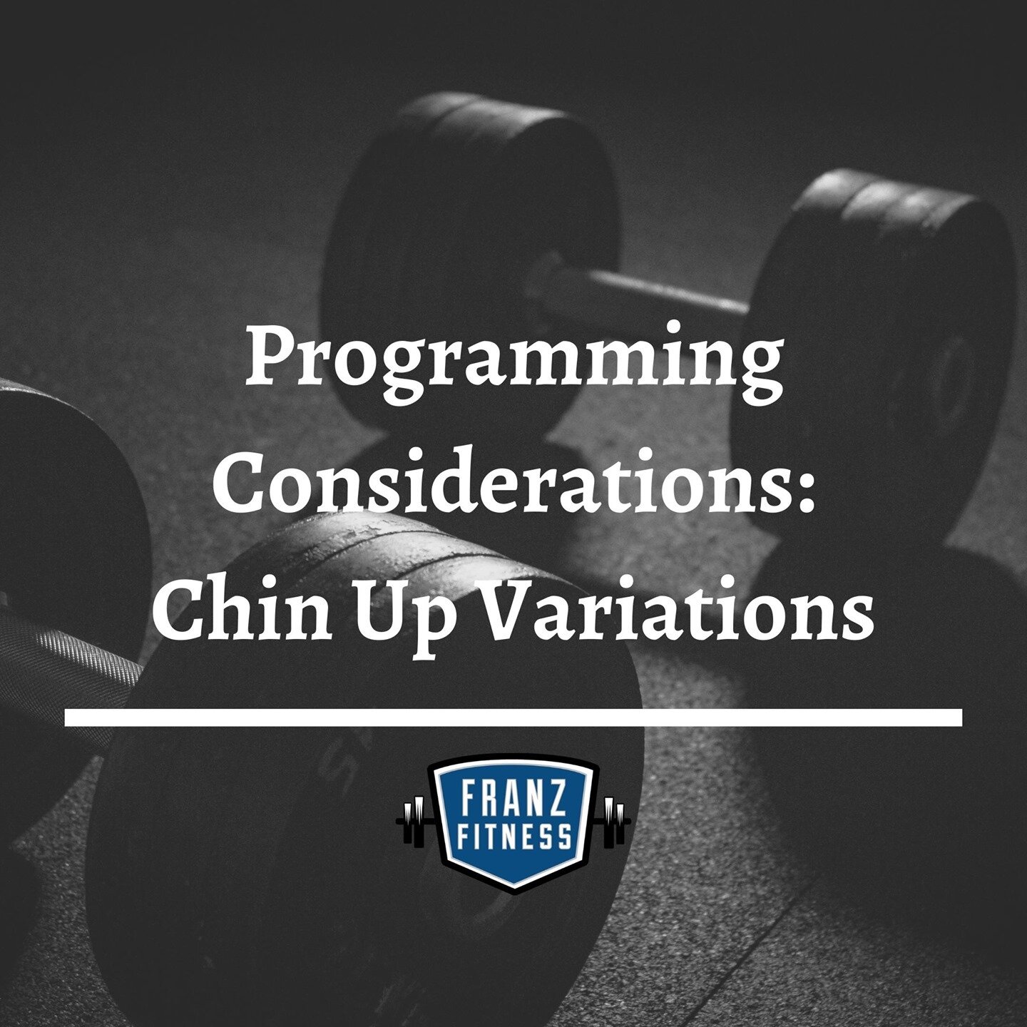 𝐂𝐇𝐈𝐍 𝐔𝐏𝐒!!!⁣⁠
⁣⁠
Chin ups (and all of their variations are great for 𝘴𝘩𝘰𝘶𝘭𝘥𝘦𝘳 𝘩𝘦𝘢𝘭𝘵𝘩 as well as 𝘴𝘺𝘮𝘮𝘦𝘵𝘳𝘺 in your programming.  Not everyone can do chin ups while some people might find traditional chin ups to be too easy.