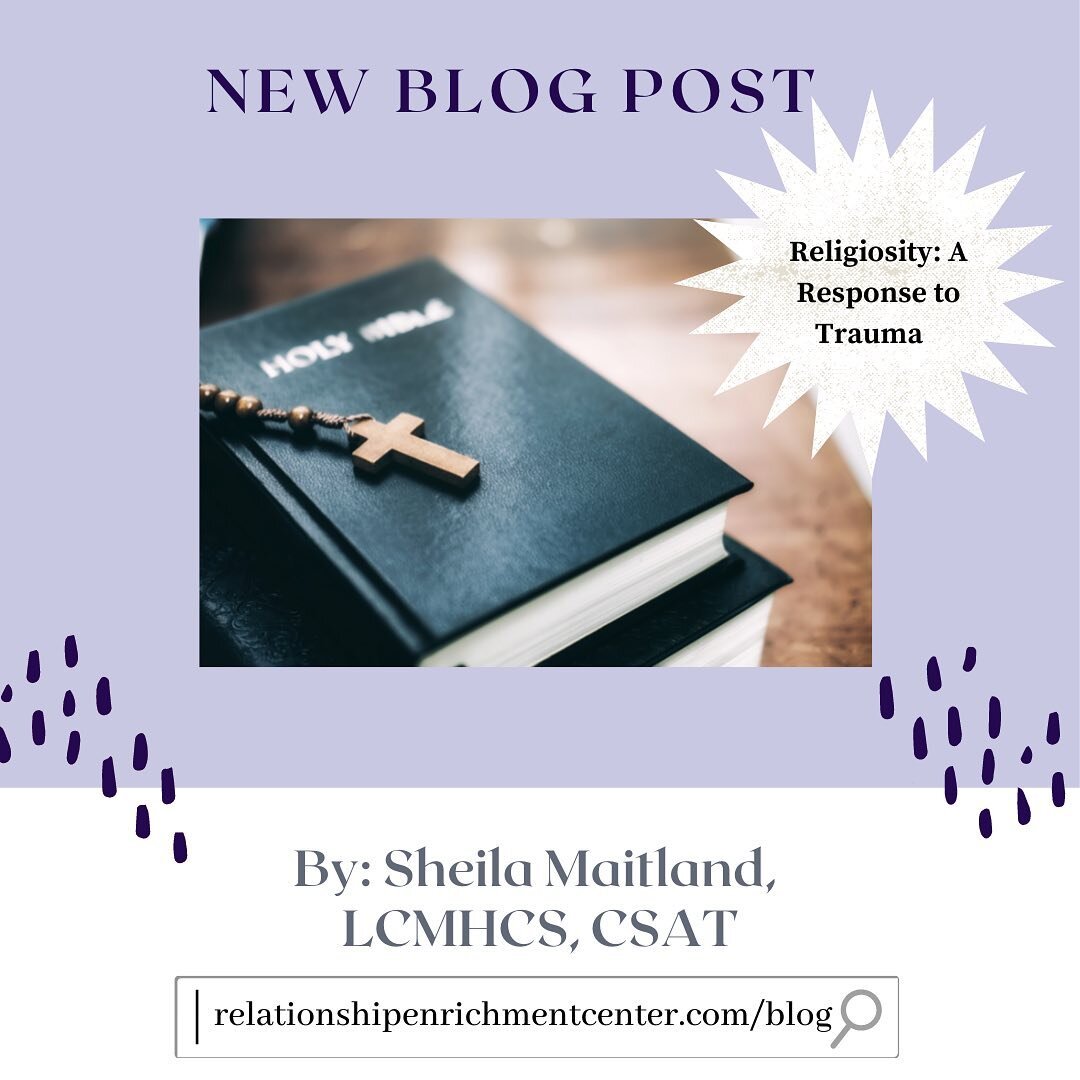 Sheila writes about how religiosity can be a response to trauma. She identifies what religiosity means and how it can create stress, tension, judgement, and defensiveness in relationships with oneself and others. 

She writes: &quot;I believe that Re
