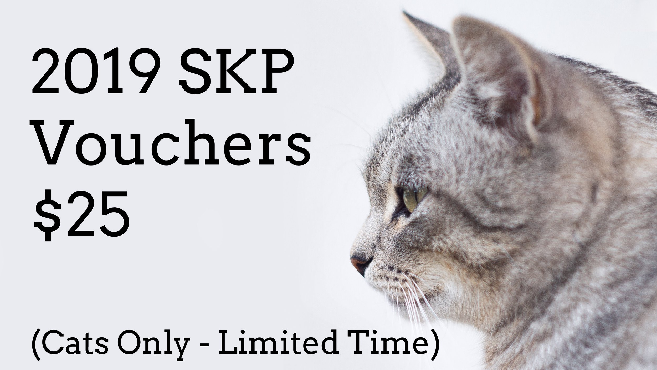 2019 SKP Spay/Neuter Vouchers