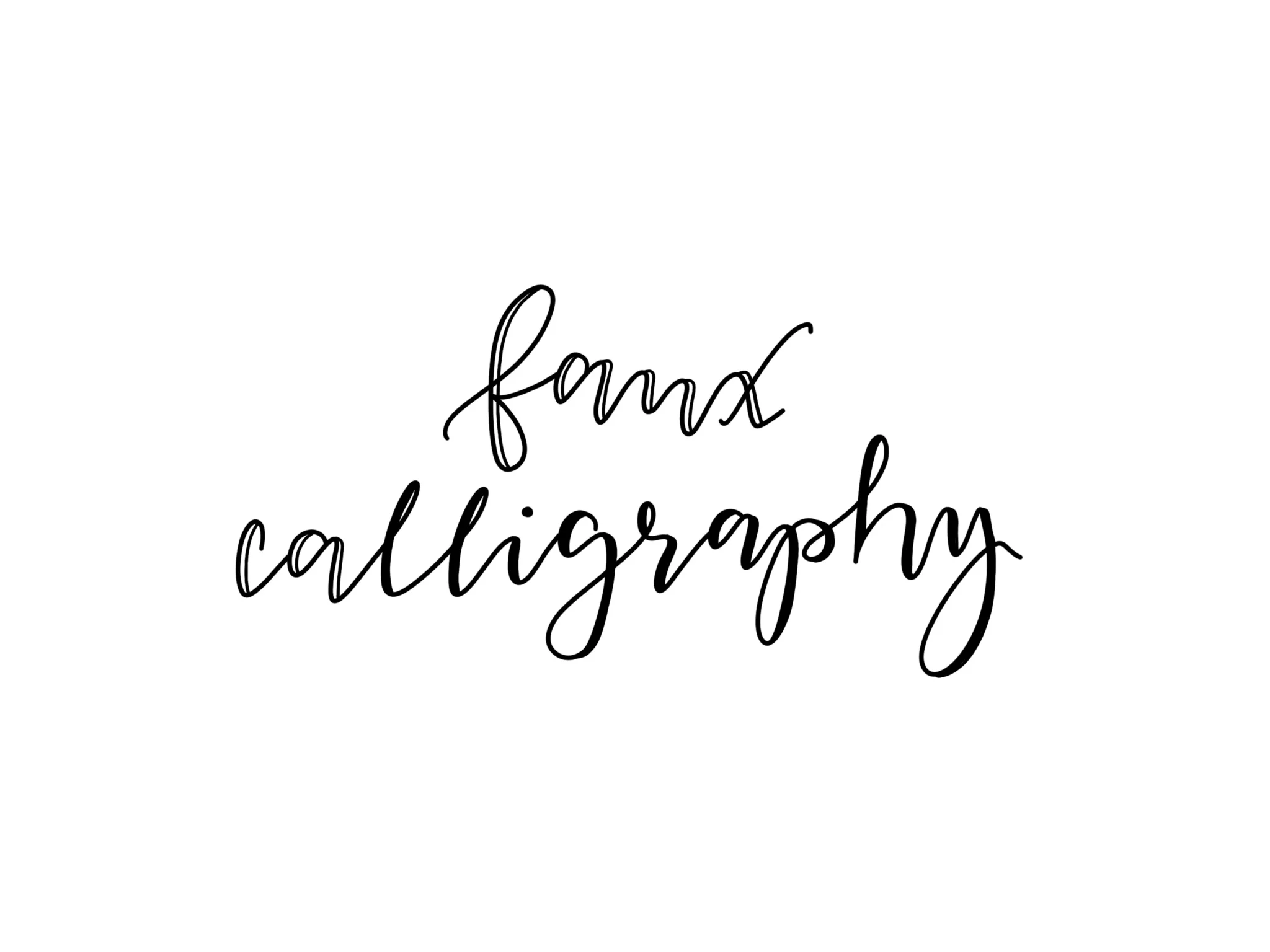 Faux Calligraphy falsche Kalligrafie Handlettering Lettering GoneCreating Gone Creating Workshop kreative Auszeit Ostschweiz Schweiz