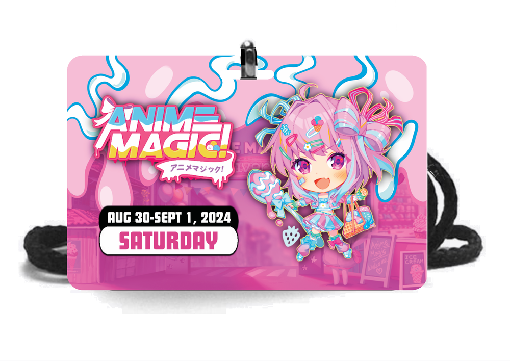 Additional Artist's Alley Badge — Anime Magic