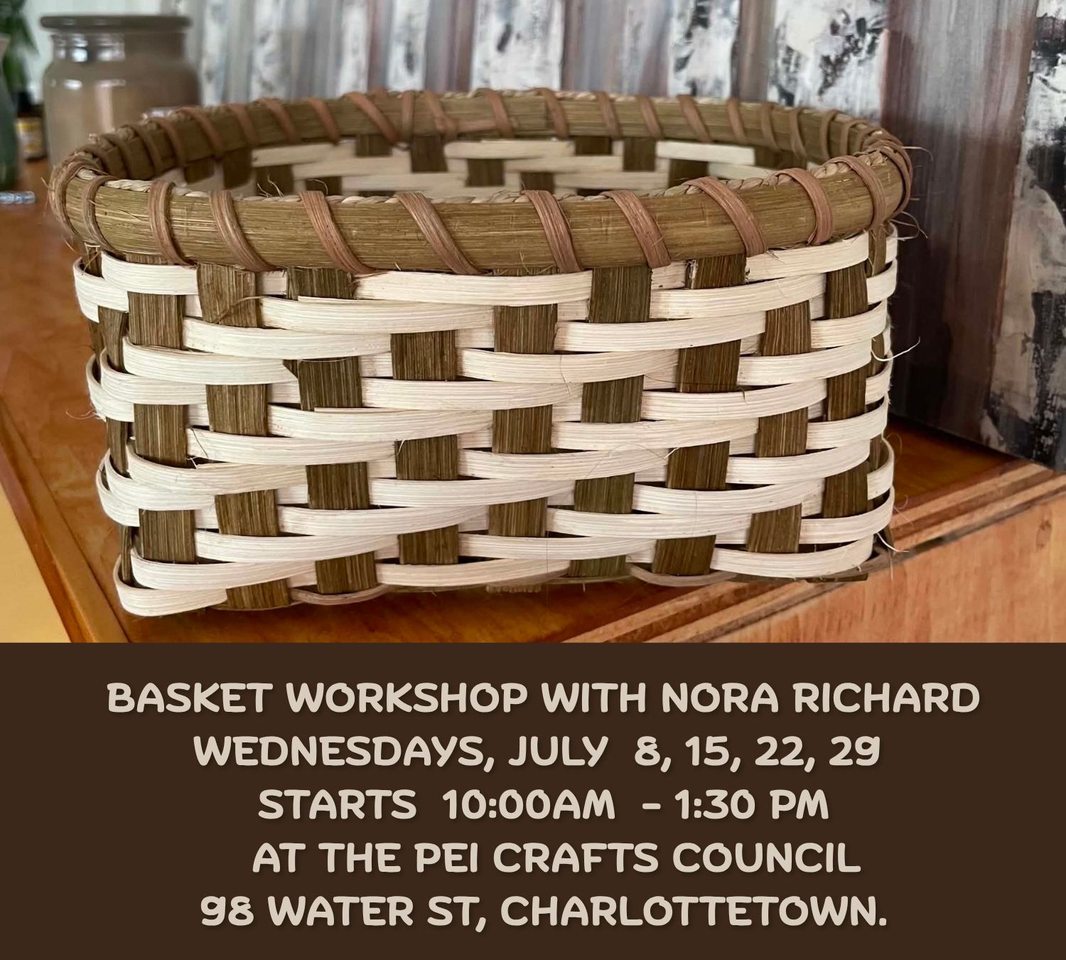 Basket making with Nora Richard Summer 2026