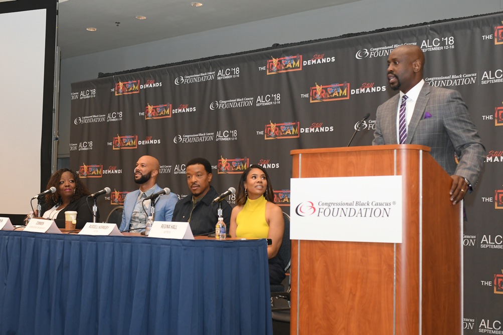 Winsome Sinclair, Common, Russell Hornsby, Regina Hall, and David Morgan.