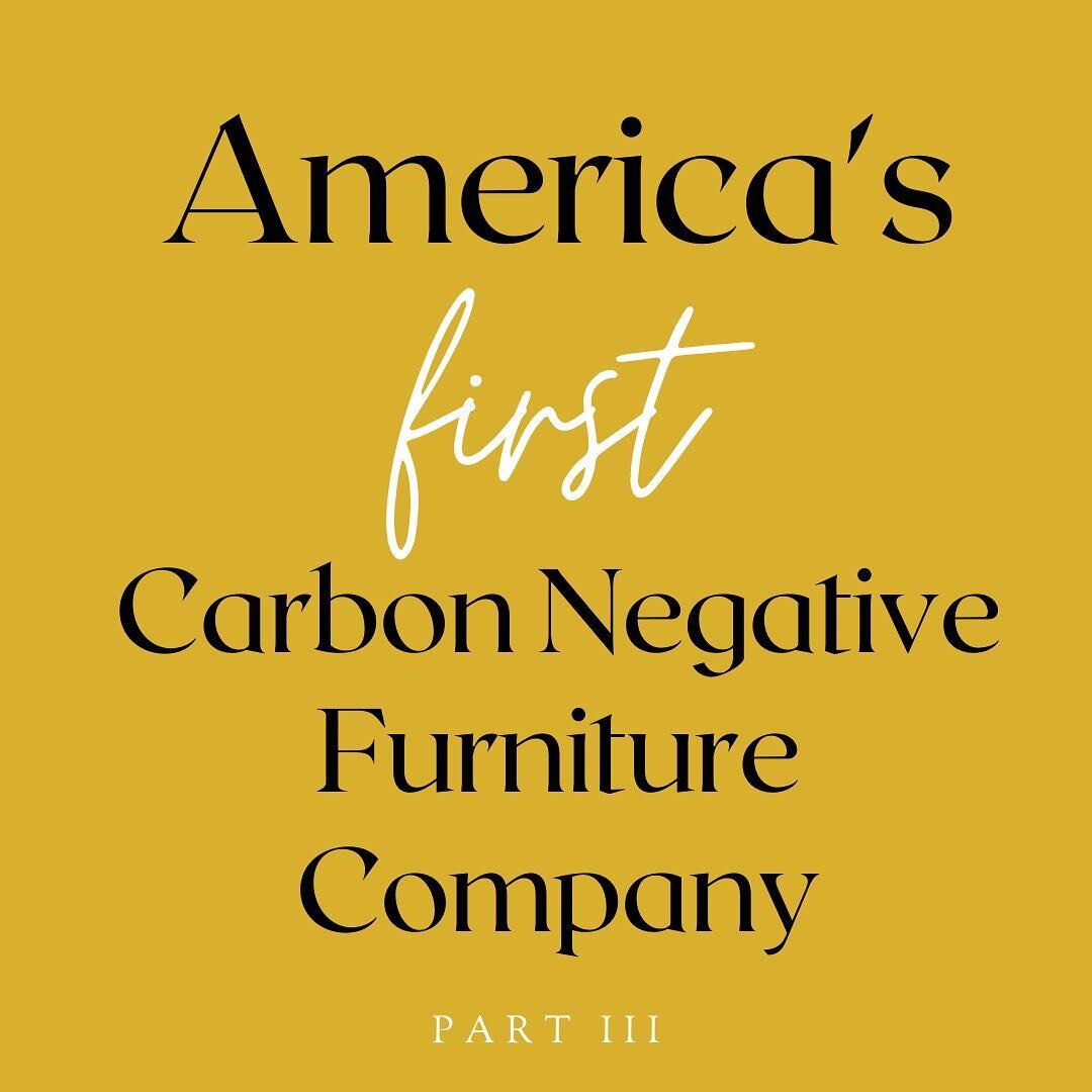 America's first Carbon Negative Furniture Company 🪑(Part 3)⁠
⁠
Today it's worth focusing on one brand in particular because it is creating a product that we can all personally connect to &ndash;&nbsp;furniture.⁠
⁠
Pollima is making carbon negative f