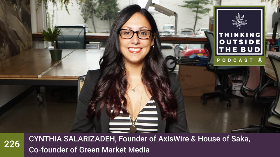 Cynthia Salarizadeh, Founder of AxisWire & House of Saka, Co-founder of Green Market Media