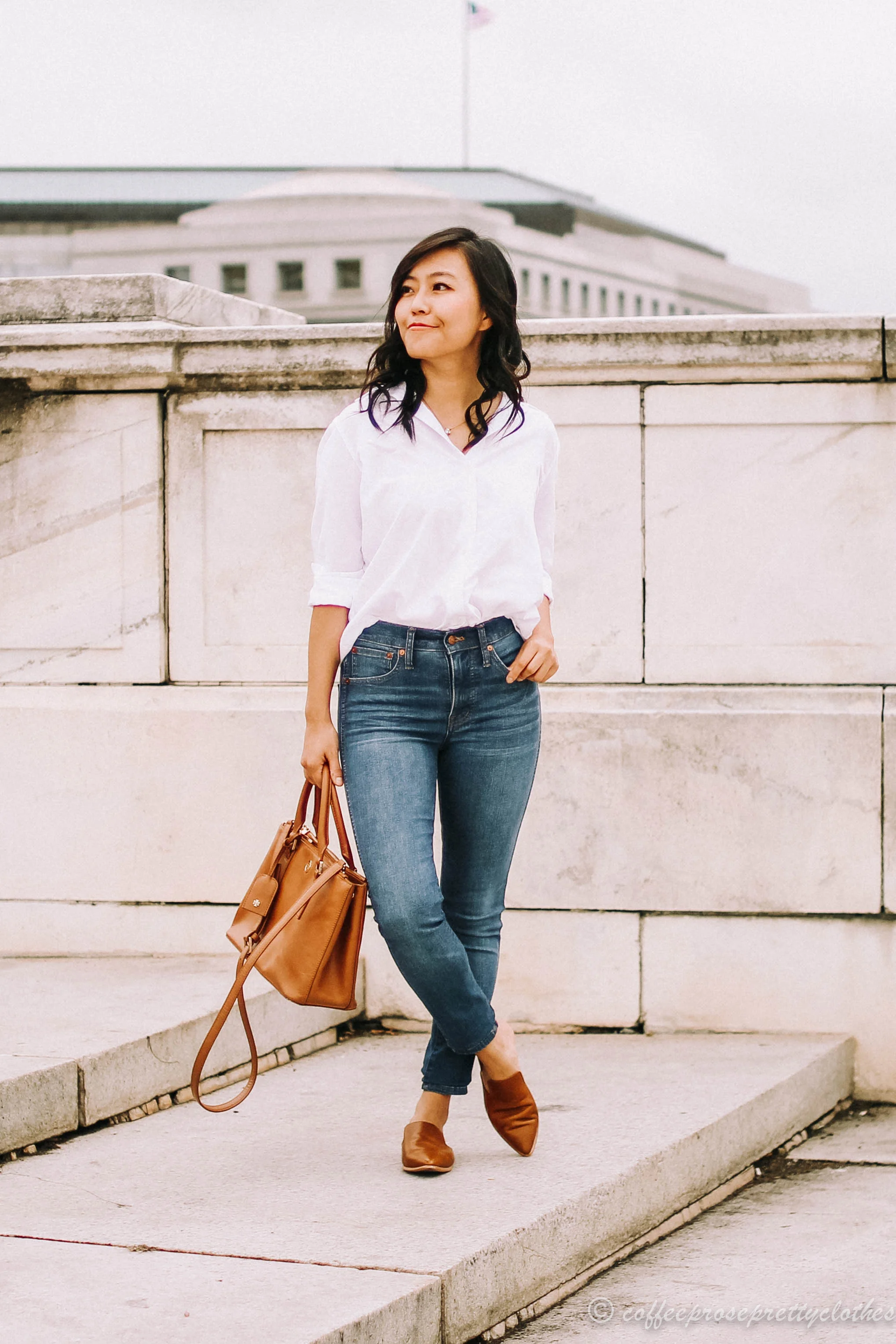 Rayon Blouse and Pointed Mules